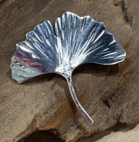 Gingko Brooch